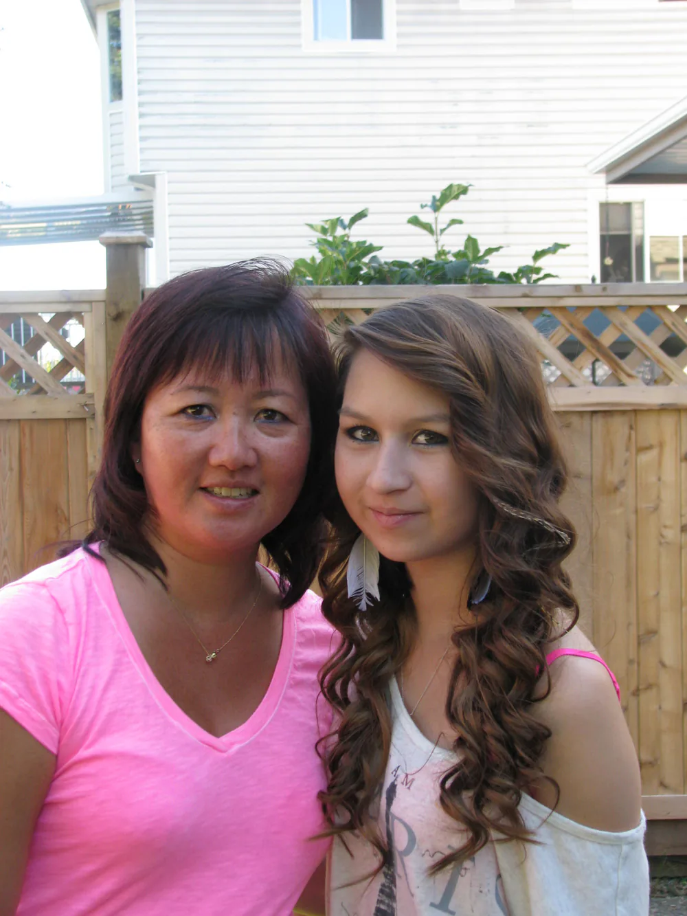 Carol Todd with her daughter Amanda